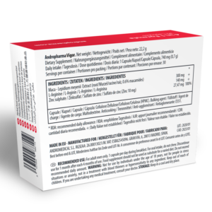 Andro Medical-Andropharma Vigor - Complement Alimentar Herbal · Afrodisiace Barbati (imaginea 2)
