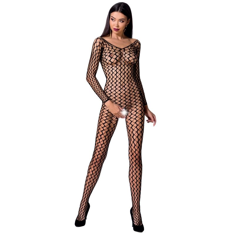 Passion-Bodystocking BS068 di Rete e Pizzo 1 Passion-Bodystocking BS068 di Rete e Pizzo · Lingerie spicy & Bodystocking