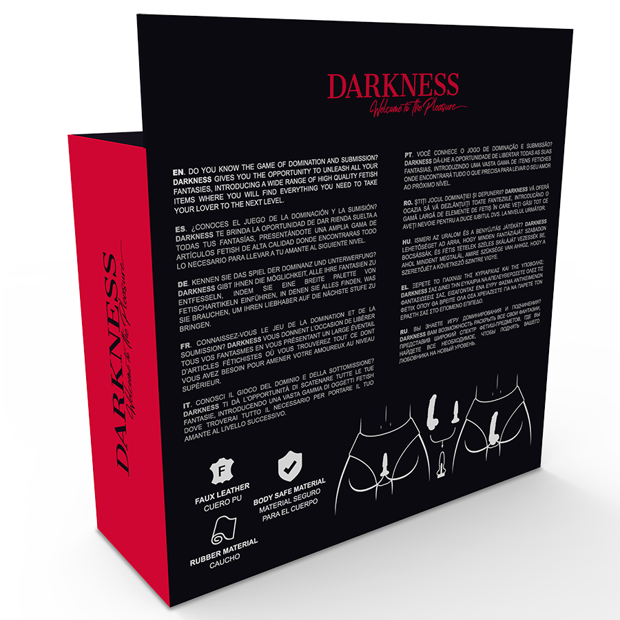 Darkness Sensations-Mutandine con Plug e Dildo 2 Darkness Sensations-Mutandine con Plug e Dildo · Accessori BDSM (imaginea 2)