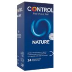 Control Condoms-Adatta Nature Preservativi 24 Pezzi-Lattice · Preservativi