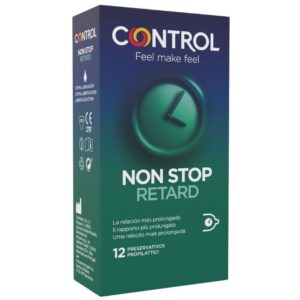 Control Condoms-Non Stop Ritardo Preservativi 12 Pezzi