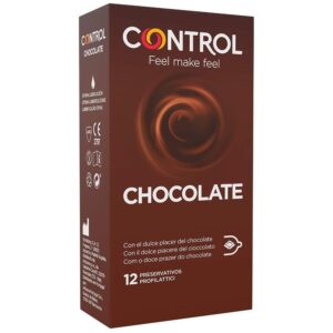 Control Condoms-Adatta Cioccolato Preservativo Sapore Cioccolato