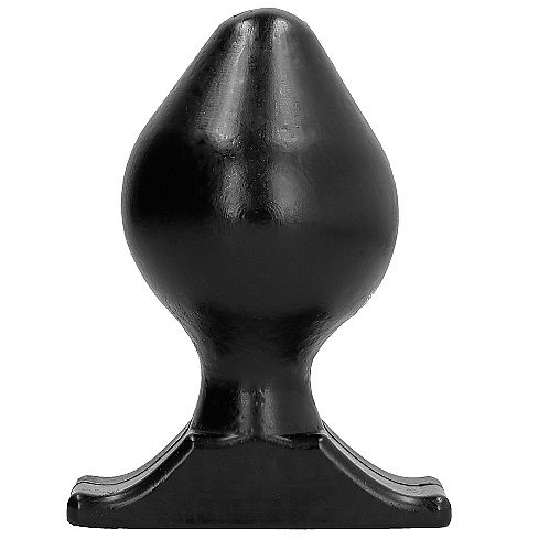 All Black-Plug 16,5 cm-Silicone · Accessori BDSM (immagine 3)