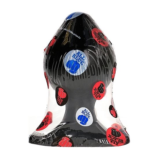All Black-Plug 16,5 cm-Silicone · Accessori BDSM (immagine 2)