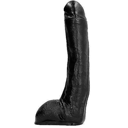 All Black-Dildo 29 cm Curvato-PVC · Dildo & Stimolatori (immagine 3)
