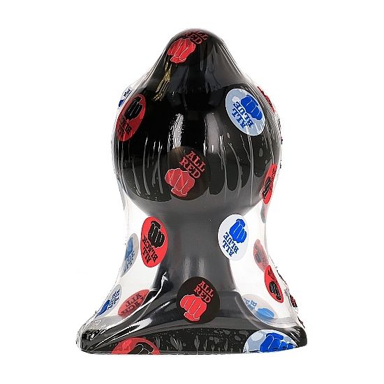 All Black-Plug anale 17,5 cm Diametro 10 cm-Silicone · Accessori BDSM (imaginea 3)