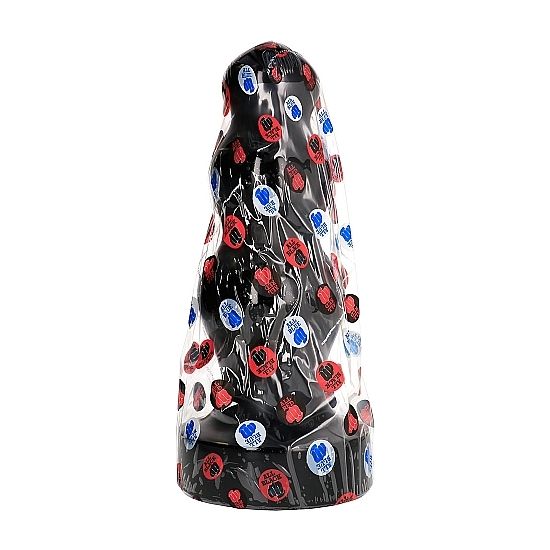All Black-Spina Big 38 cm-Silicone · Accessori BDSM (immagine 2)