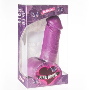 Pink Room-Non Dildo Realist Violet 16 cm-PVC, Ventosa · Dildo & Stimolatori (imaginea 2)