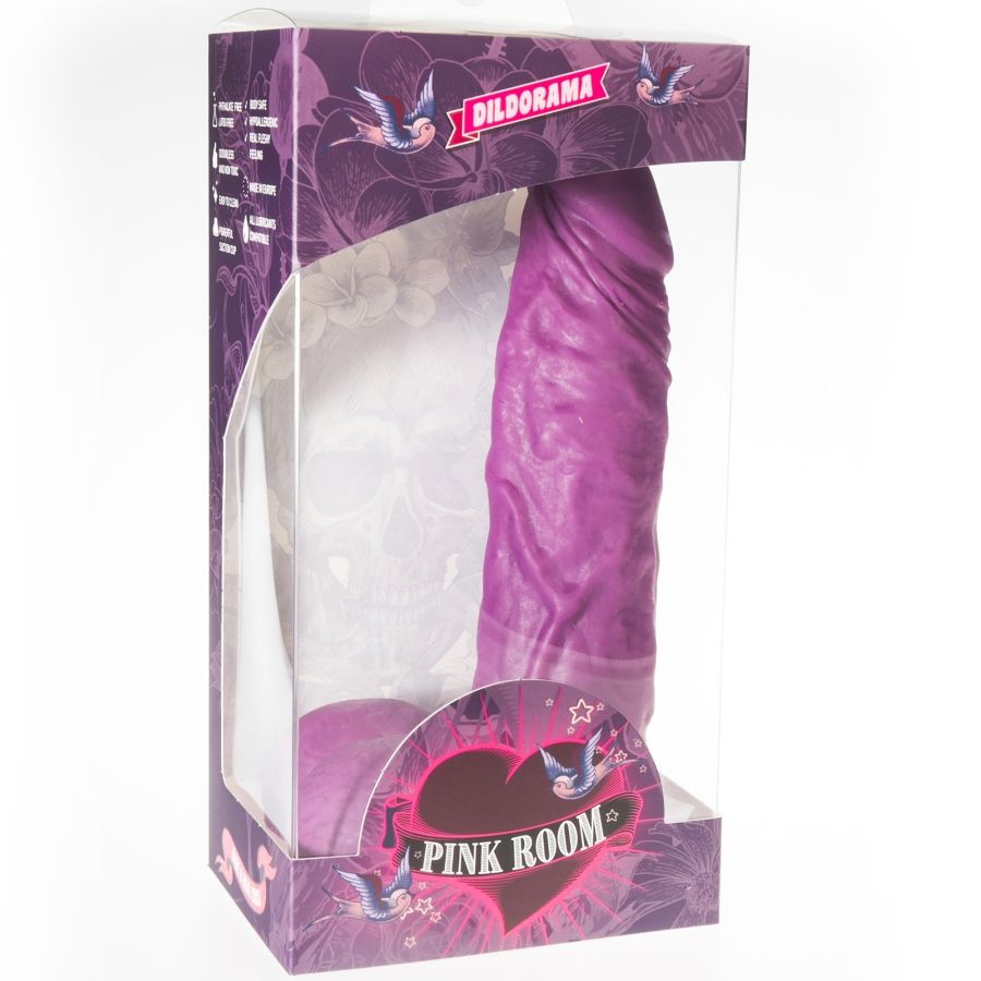 Pink Room-Chems Dildo Realista 20 cm con Ventosa · Dildo & Stimolatori (imaginea 4)