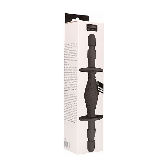 Hung System-Connettore doppio per la penetrazione Nero-TPE · Dildo & Stimolatori (imaginea 2)