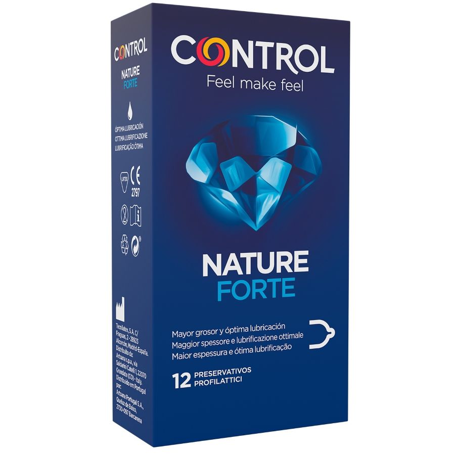 Control Condoms-Forte 12 Unità-Latex
