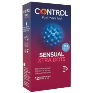 Control Condoms-Xtra Dots 12 Uds