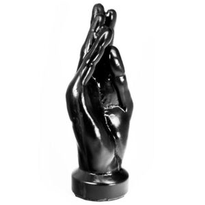 Hung System-Hello Plug anale Nero 23.7 cm-Ventosa