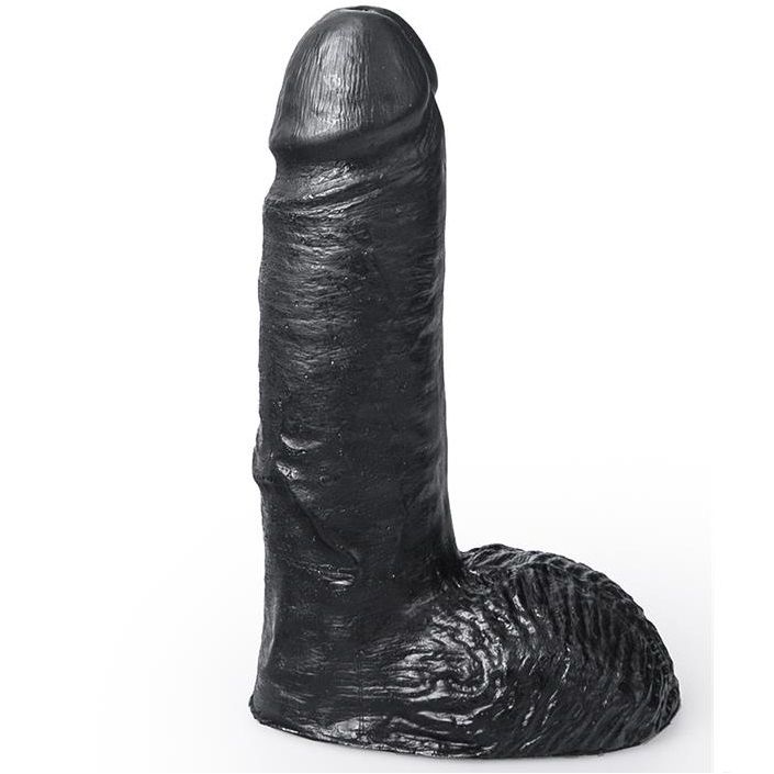 Hung System-Dildo Realistico Cesar Nero 19 cm-Ventosa