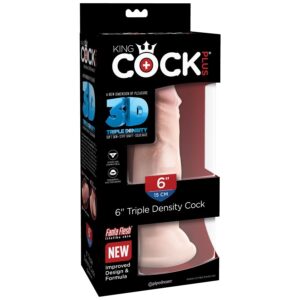 King Cock-Triple Density Dildo 15 cm-Ventosa — PIPEDREAMS · Dildo & Stimolatori (immagine 5)