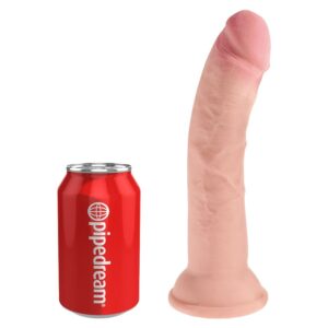King Cock-Dildo con Tripla Densità 21.6 cm-Ventosa