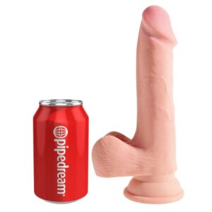 King Cock-Dildo con Densità Tripla 19 cm-Ventosa 8 King Cock-Dildo con Densità Tripla 19 cm-Ventosa — PIPEDREAMS · Dildo & Stimolatori
