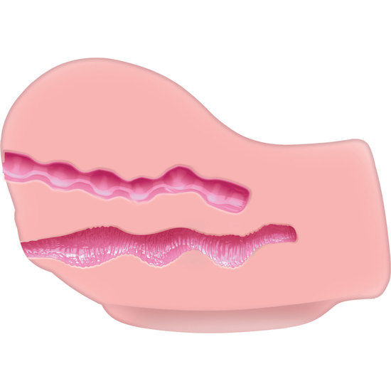 Act-Hot Honey Rider Masturbator cu Vibrator-TPR, Waterproof · Masturbatoare (imaginea 2)