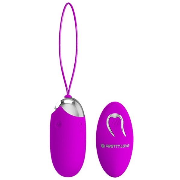 Remote Control-Uovo Berger con Telecomando 12 V-Silicone, 12 velocità — PRETTY LOVE · Vibratori