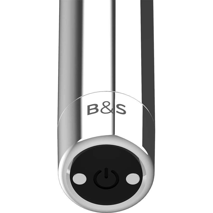 Black&silver-Kailan 2 Silver Vibrating Magnetic Bullet-Silicone — BLACK&SILVER · Vibratori (immagine 2)