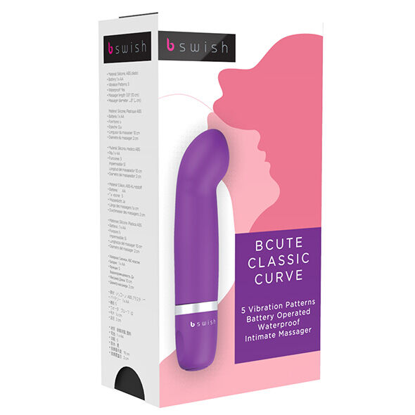 B Swish-Vibratore Bcute Classic Curve Lilla silenzioso 2 B Swish-Vibratore Bcute Classic Curve Lilla silenzioso · Vibratori (imaginea 2)