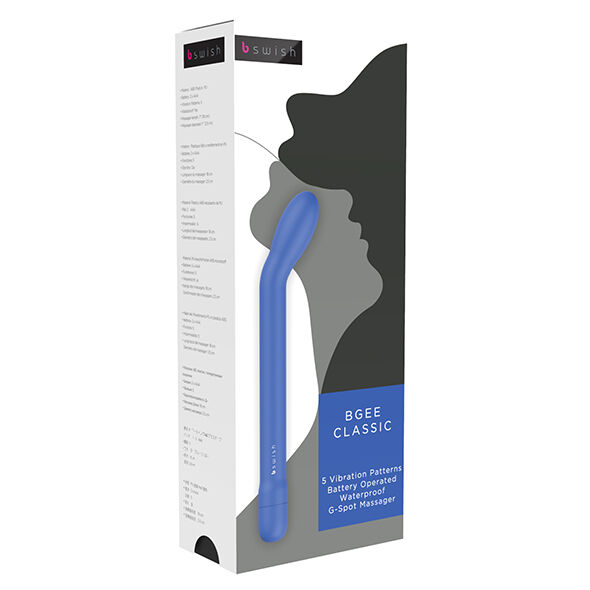 B Swish-Vibratore G-spot Bgee Classic Aqua · Vibratori (immagine 2)