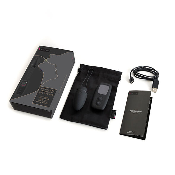 B Swish-Vibratore Bullet Bnaughty Premium Unleashed Nero · Vibratori (immagine 7)