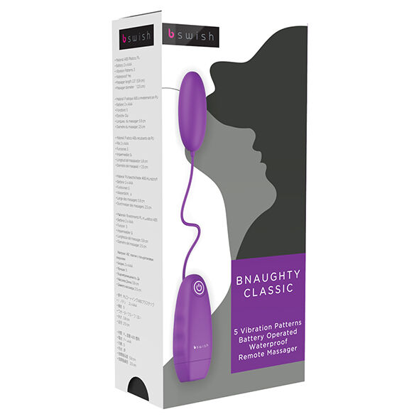B Swish-Vibratore Bullet Bnaughty Classic Violet · Vibratori (immagine 2)