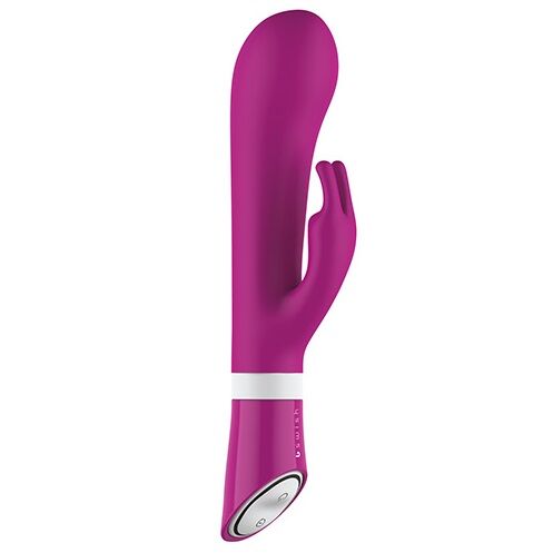B Swish-Bwild Deluxe Bunny Vibratore Coniglio Lampone-Silicone, 5