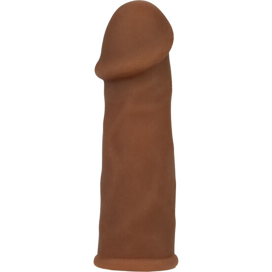 Calexotics-Futurotico Estensore per Pene Marrone-TPR · Anelli & Guaine per pene