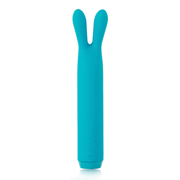 Je Joue-Bullet Rabbit Teal Strong-Silicone, 7 velocità, Ricaricabile