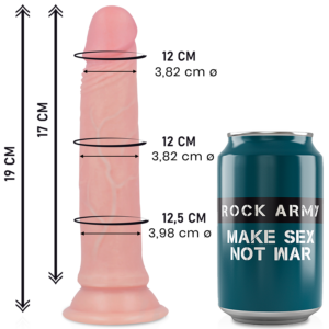 Rock Army-Vendicatore Liquido Silicone Premium Realistico 19 cm