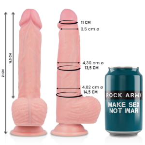 Rock Army-Silicone Liquido Premium Spitfire Realist 21 cm -o- 4.62
