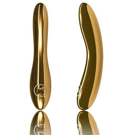 Lelo-Inez 24 K Gold Vibrator-5 velocità, Ricaricabile, USB · Vibratori
