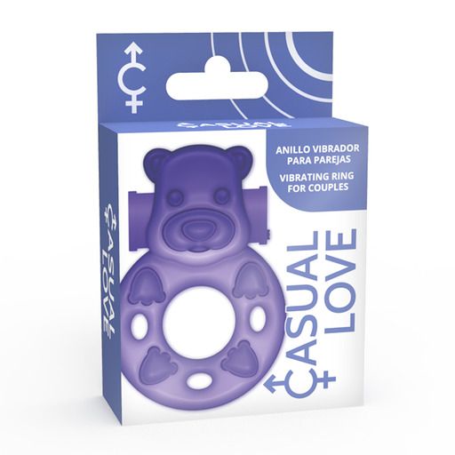 Casual Love-Ring 26 Purple-TPR · Anelli & Guaine per pene (immagine 3)