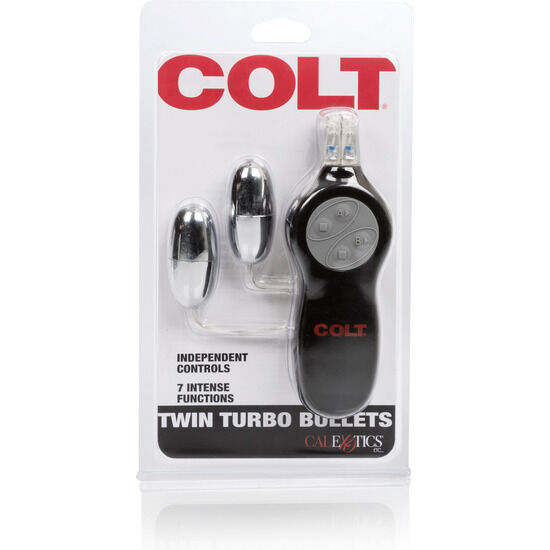 Calexotics-Colt 7 Funzioni Vibratori Twin Turbo-7 velocità 3 Calexotics-Colt 7 Funzioni Vibratori Twin Turbo-7 velocità · Giocattoli anali (imaginea 3)