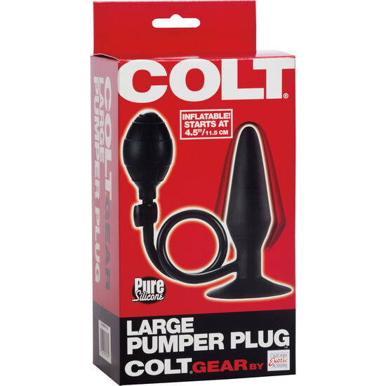 Calexotics-Plug anale Gonfiabile Colt Large Pumper Nero · Accessori BDSM (immagine 2)