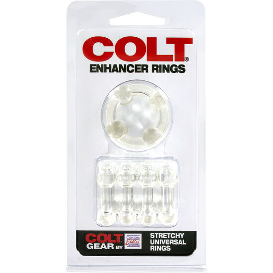 Calexotics-Colt Enhancer Rings Trasparente · Anelli & Guaine per pene (imaginea 2)