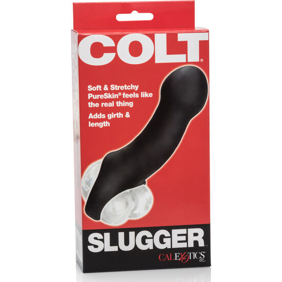 Calexotics-Guaina per pene Colt Slugger Nero TPE · Anelli & Guaine per pene (immagine 2)