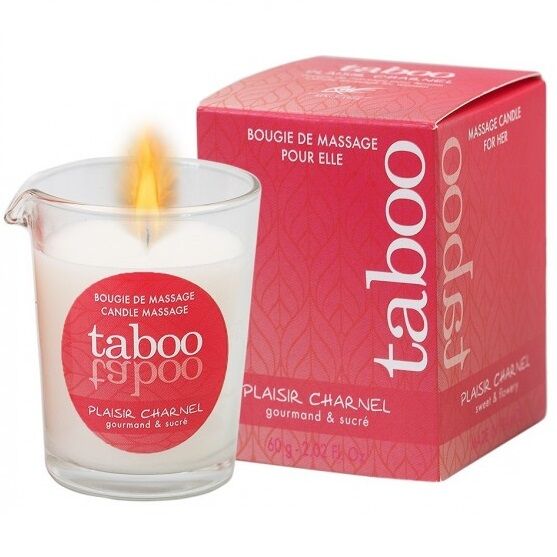 Ruf-Taboo Massaggio Candela per Suo Piacere Charnel Aroma