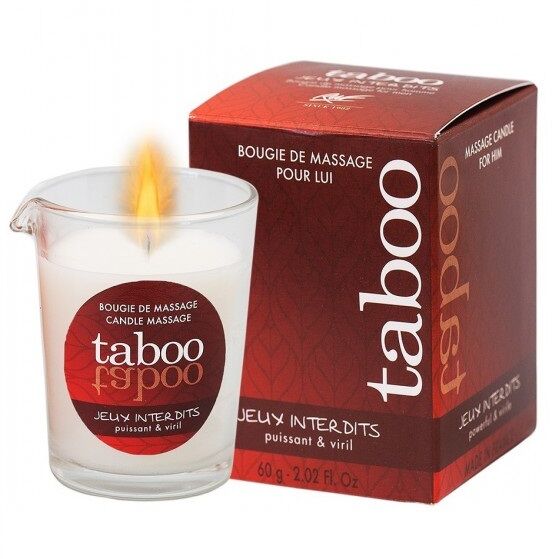 Ruf-Taboo Massaggio Candela per El Jeux Prohibits Aroma