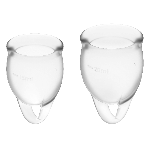 Satisfyer-Set Tazze Menstruali Feel Confident 15 e 20 ml
