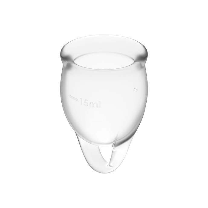 Satisfyer-Set Tazze Menstruali Feel Confident 15 e 20 ml · Sesso orale & Corpo (imaginea 2)