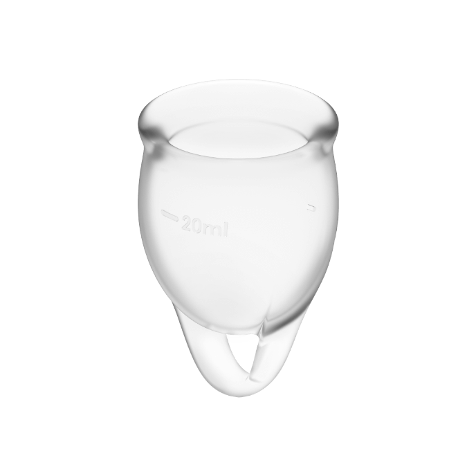 Satisfyer-Set Tazze Menstruali Feel Confident 15 e 20 ml · Sesso orale & Corpo (imaginea 3)