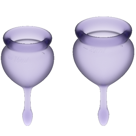 Satisfyer-Set Tazze Mestruali Feel Good 15 e 20 ml