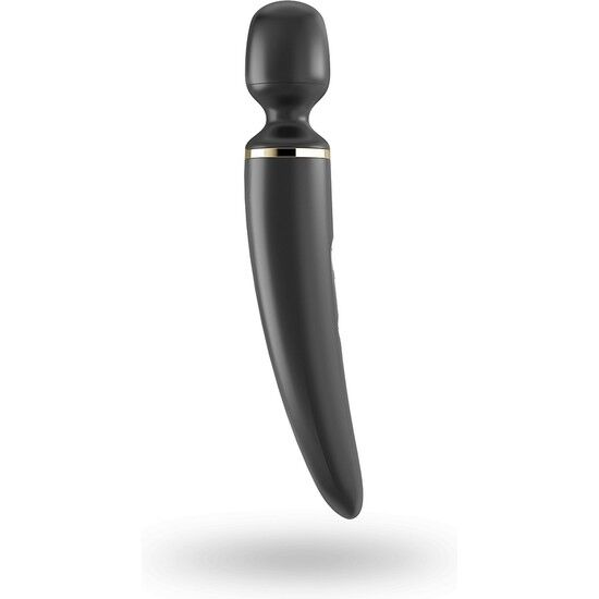 Satisfyer Wand-Wander Woman Black-Silicone, 5 velocità, USB · Vibratori (imaginea 3)