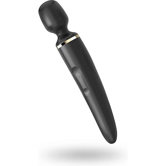 Satisfyer Wand-Wander Woman Black-Silicone, 5 velocità, USB · Vibratori (imaginea 4)