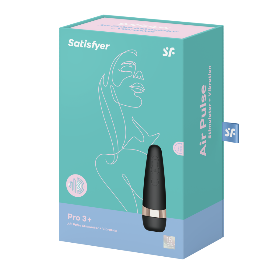 Satisfyer Air Pulse-Pro 3 Vibration 2020 Edizione-Silicone, 10 · Vibratori (immagine 2)