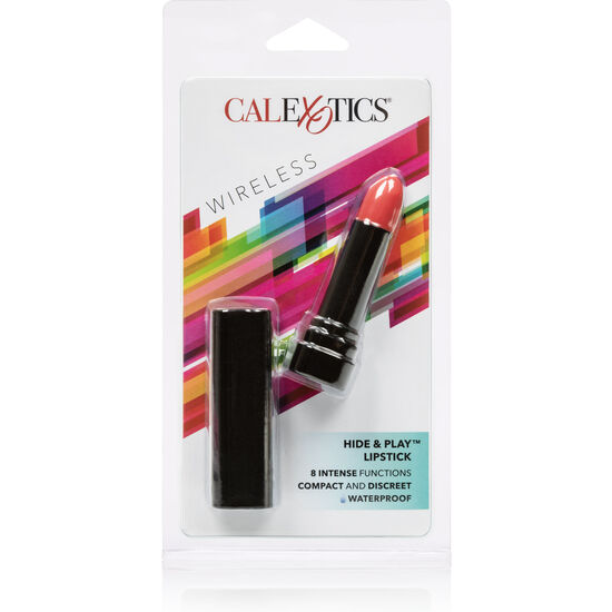 Calexotics-Hide & Play Stimolatore Rossetto Rosso-Silicone, 7 velocità · Vibratori (imaginea 2)