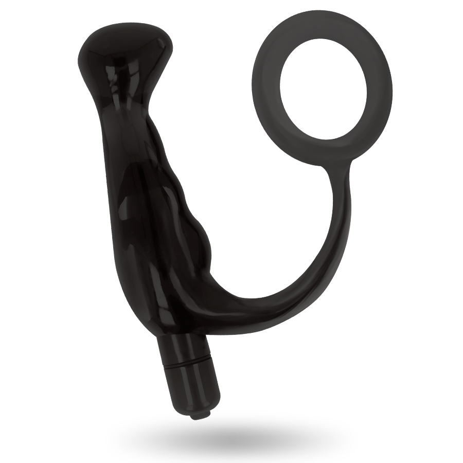 Addicted Toys-Vibratore Prost Tico Black 10 cm-Silicone 3 Addicted Toys-Vibratore Prost Tico Black 10 cm-Silicone · Anelli & Guaine per pene (imaginea 3)